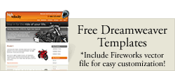 Free Dreamweaver Templates